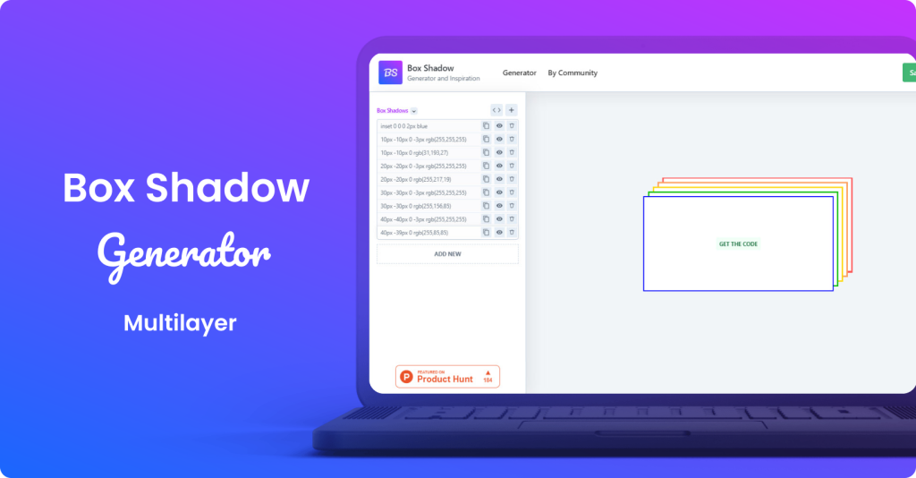 Multilayer shadow interface